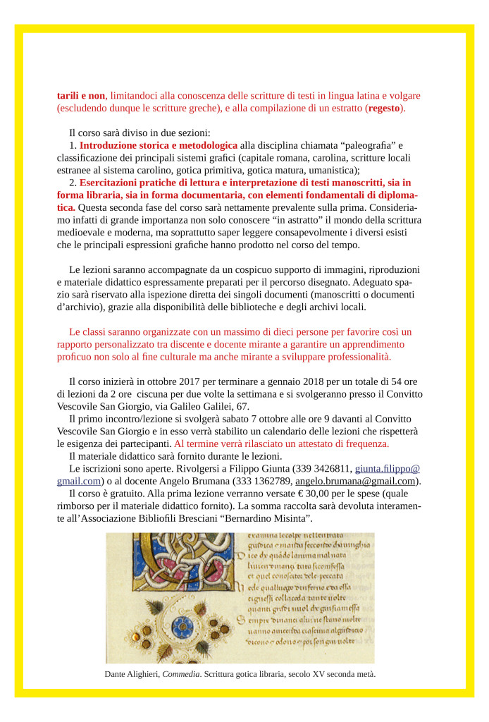 CORSO DI LETTURA-PALEOGRAFIA-2